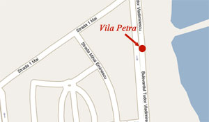 Harta Vila Petra Eforie Nord